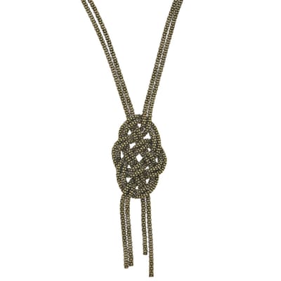 Behave - Lange Ketting Dames - Brons kleur