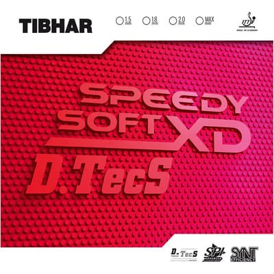 Tafeltennisrackethoes Tibhar Speedy Soft D.TecS XD R