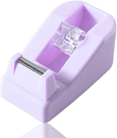 Dailygoods- Tape Dispenser Praktisch - Plakbandhouder - Antislip Pad - Geschikt voor Plakband 18mm - Kantoor/Thuis/School - Modern Design