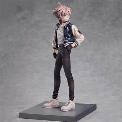 18cm Bungou Stray Dogs Anime Figuur Kawaii Dazai Osamu Nakahara Chuuya PVC Model Poppetje Speelgoed Collectie gray
