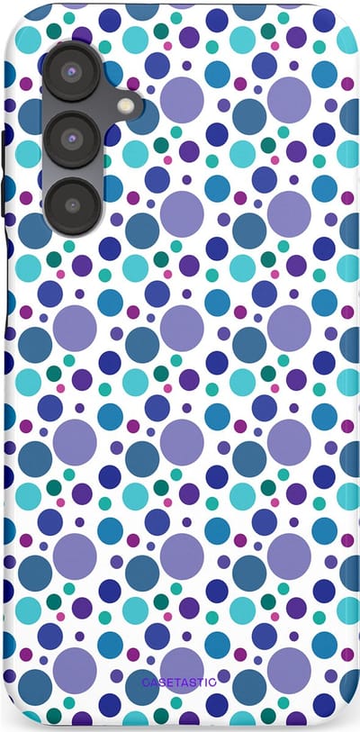 Casetastic Hoesje Geschikt voor Samsung A16 - Stijlvolle Beschermende Duo-layer Case - Bubble blauw