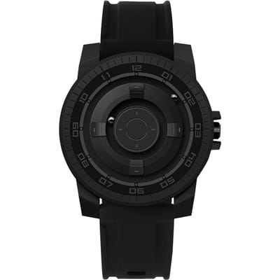 Magnetisch Zwevend Horloge Unisex Cool Waterdicht Quartz Polshorloge voor Koppels met Zwarte Kast