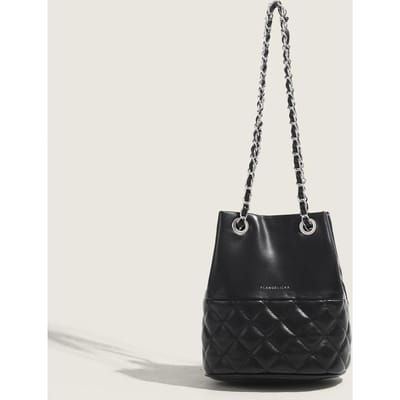 Xiaoxiang Fengshui Emmer Tas Dames Koreaanse Stijl Ins Populair Diamanten Ketting Commuter Schoudertas Premium Textuur Crossbody Tas gray