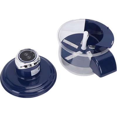 Machine Électrique à Éplucher les Raisins 50W Éplucheur Électrique de Fruits Outil pour Retirer la Peau d'Ail pour Cuisine Domestique blue