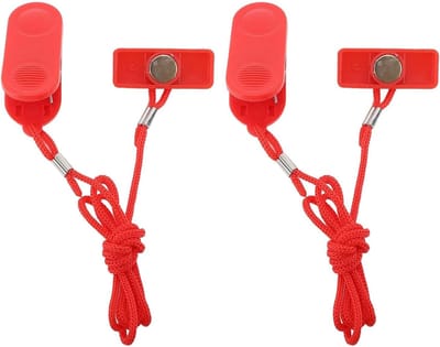 Veiligheidssleutel voor Loopbanden, Universele Vervangingssleutels, Magnetische Sluiting, Noodstop, Fitness Accessoires, Loopband Onderdelen en Sportuitrusting