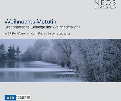 WDR Rundfunkchor Köln, Ruper Huber - Weihnachts-Matutin, Gregorianische Gesänge der Weinachts-Vigil (3 CD)