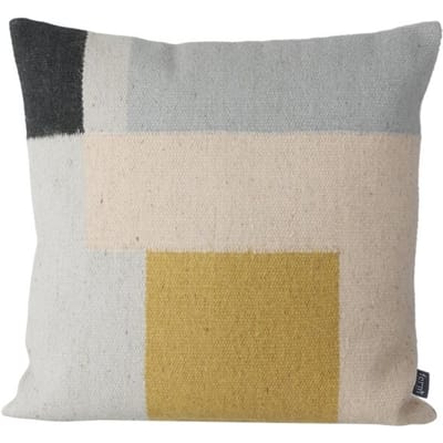 Ferm Living - Kelim kussen - Kwadraten - meerkleurig