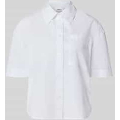 Katoenen Blouse met Hemd Kraag en Borstzak Dames s.Oliver