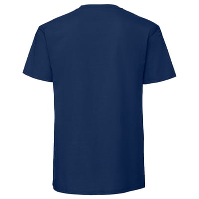 Fruit of the Loom Unisex volwassen iconisch 195 T-shirt (Marine)