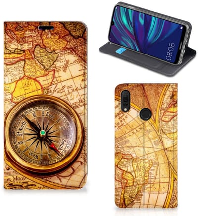 Huawei Y7 hoesje Y7 Pro (2019) Book Cover Kompas