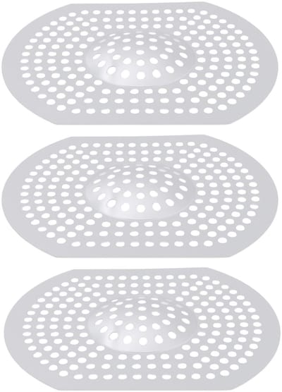Dailygoods- Aanrechtzeef 13,5x11,3 cm - Gootsteen zeef - Afvoerzeef - Roestvrij staal - Duurzaam - Eenvoudig te reinigen - Gootsteenzeef