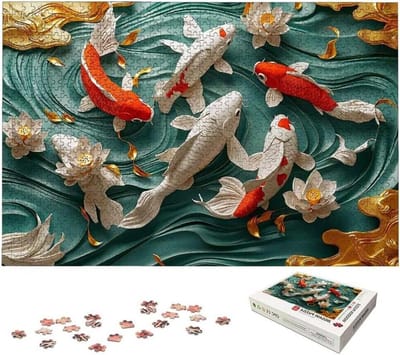Houten Puzzel - Legpuzzel Volwassenen - Ontspanning Thuis - 5000 Stukjes - 156x105 cm - Meerkleurig