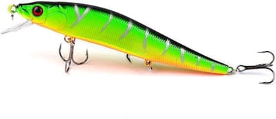 Vis aas - Kunstaas plug - Roofvis vangen - Realistische actie - 13.5 cm 22.5g - Veelkleurig