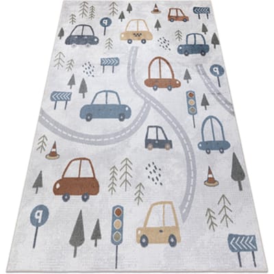 Kleden Rugsx Tapijt BONO 8436 Auto's, straat room / 80x150 cm
