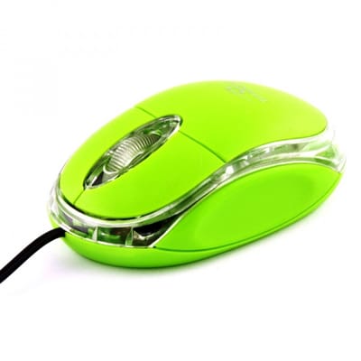 Titanum 3D Raptor TM102G - Omschrijving - Optische Muis - Groen - Transparant