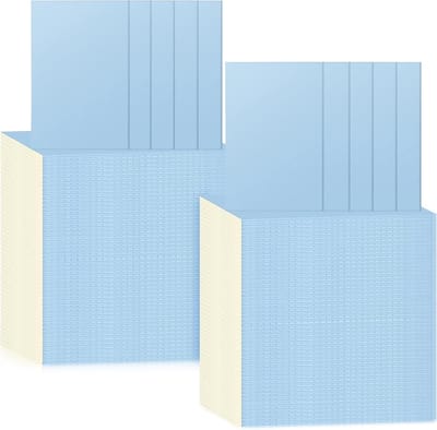 Compositie Notitieboeken - Kraft Dagboeken - Schrijven en Noteren - Zachte Omslag - A5 100 stuks - Blauw