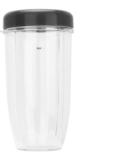 Dailygoods- Mixeronderdelen Grote Capaciteit - Vervangingsset - Deksel - Vaatwasmachinebestendig - Voor Nutri Bullet 900W - Transparant - Blenderonderdelen