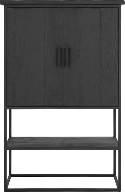 DTP Home Bergkast Beam Teakhout 90x40 cm - Zwart