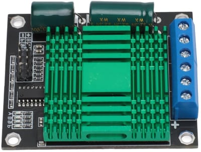 Allecto - DC-motordrivermodule - 60A - Hoge integratie - 9V-30V - Microcontrollerbesturing - Voor krachtige motoren - Geschikt voor diverse toepass...