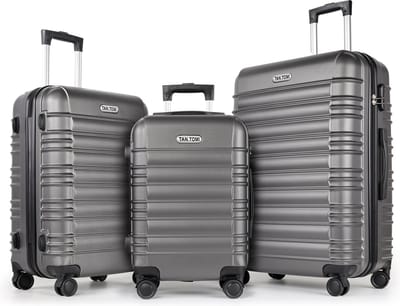TAN.TOMI Kofferset - 3 Delig - 95L Handbagage + 65L +41L Ruimbagage - Cijferslot - Reiskoffer - Trolley Koffer met Wielen