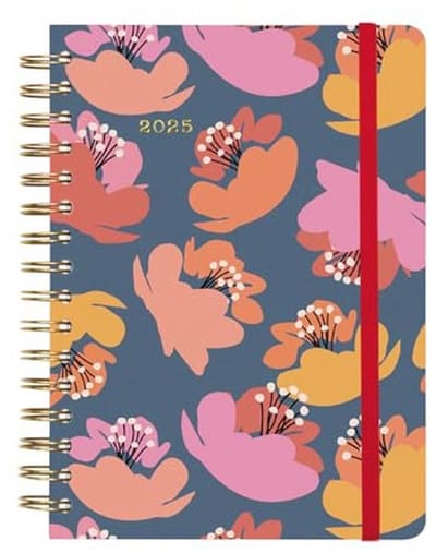 Spiraalagenda You 2025 - Dagplanner Planner - Dagelijkse Planning - 1 Dag Per Pagina - 155 x 212 mm - Tulip