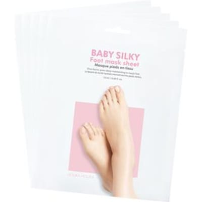 HOLIKA HOLIKA - Baby Silky Foot Mask Sheet Set 5 pcs 5 pairs
