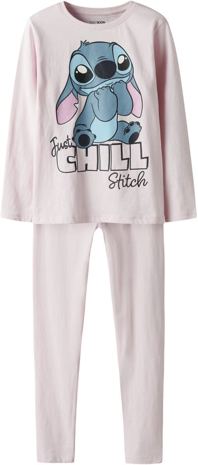 NAME IT - TKFPAMP STITCH LS NIGHTSET NOOS WDI - Meisjes - Pyjamas