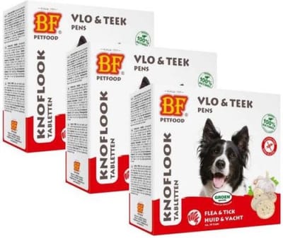 3x55 st Biofood hondensnoepjes bij vlo pens hondensnack