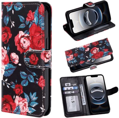 Casemania - Bookcase - iPhone 17 Pro - Bloemen Tropical