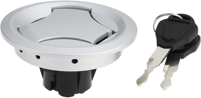 Gasoline Brandstoftankdop met Slot en 2 Sleutels voor Yamaha MT125 2014-2018, Vervangend Accessoire, Hoogwaardige Kwaliteit, Betrouwbare Beveiliging