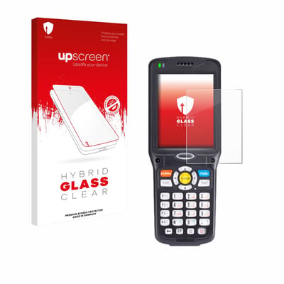 upscreen - Screenprotector voor Unitech HT510A - Folie Beschermfolie Beschermglas transparant