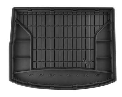 Rubberen kofferbakmat met organizer – Volvo V40 II Hatchback 2012-2019 – Bovenste niveau – Geurloos – Duurzaam & Eenvoudig schoon te maken