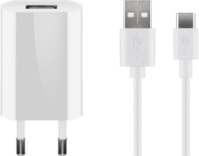 Goobay 45300 oplader voor mobiele apparatuur Universeel Wit AC Binnen