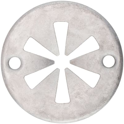 Wurth - Stervormige borgring - Klemring, type 2 Hol (buigt naar binnen) met een gemarkeerd leidingkanaal x 100 st