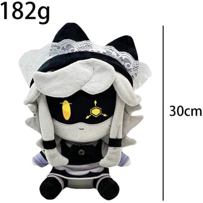 Schattige Anime Moord Drones Serie Kawaii Pluche Speelgoed Cartoon Figuur Creativiteit Pp Katoen Vulling Knuffel Verjaardagscadeau 25-30cm gray