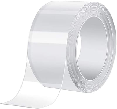 Allecto - PVC Badkamer Sealing Strip - Waterdicht en Schimmelwerend - 5cm x 10m - Zelfklevend - Ideaal voor Keuken en Badkamer - Transparant