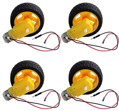 Mini DC Elektrisch Versnellingsbak Motor met Dual Shaft voor Slimme Auto's en Robots