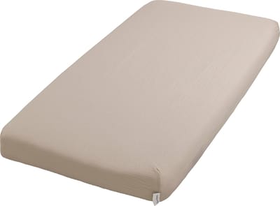 Baby's Only Hoeslaken Tender - Hoeslaken juniorbed - Jersey Hoeslaken - Superzachte Katoen - Beige - 70x140 cm - 100% prewashed cotton