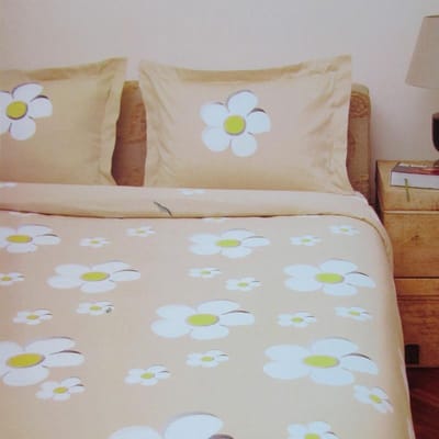 Refined Daisy Dekbedovertrek - Litsjumeaux - 240x200/220 cm - Zand