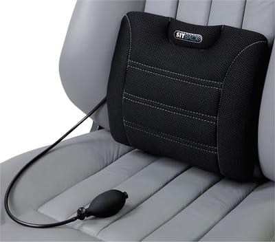 Sitback Air Living Vehicle Rugkussen 31 x 27 cm 3D Zwart