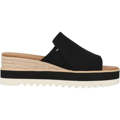 Toms 10019736 Diana Mule - Damesschoenen Mules - Zwart