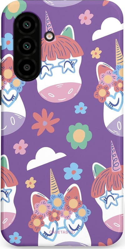 Casetastic Hoesje Geschikt voor Samsung A56 / A36 - Stijlvolle Beschermende Duo-layer Case - Eenhoorn Magie