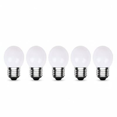 LED Kogellamp E27 Wit - 300 lumen - 3W - IP20 - G45 - 230V - 5 stuks
