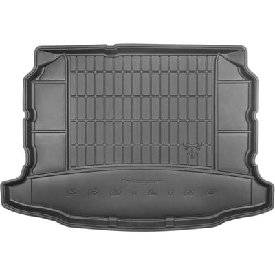 Frogum Proline - Kofferbakmat - SEAT Leon III Hatchback 2012-2020 - Zonder verstelbare bodem - Antislip - Organizer