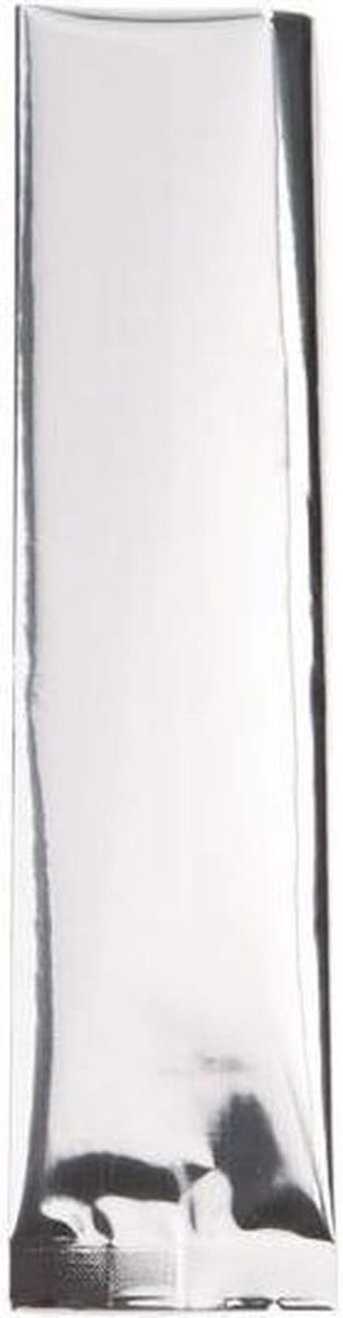 Plastic Zakken Zilver 7,5x10,2cm Gemetalliseerd en Sealbaar (100 stuks) | Plastic zak