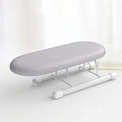 Strijkplank - Opvouwbaar Tafelmodel - Ruimte Besparen - Compact Ontwerp - 26 cm - Grijs