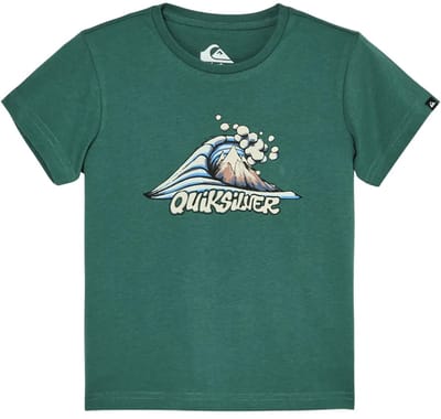 Quiksilver Mtb&wave T-shirt Met Korte Mouwen Groen 24 Months Jongen