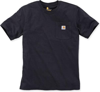 Carhartt 103296 Workwear Pocket T-Shirt - Relaxed Fit - Black - M