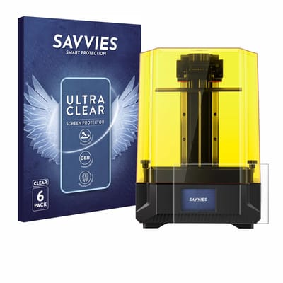 Savvies - Screenprotector voor Anycubic Photon Mono X2 9,1" (Drukplaat) - Folie Beschermfolie transparant 6 Stuks