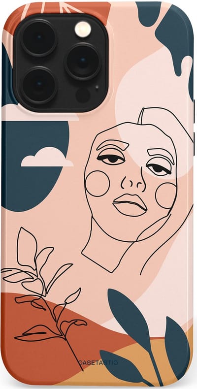 Casetastic Hoesje Geschikt voor Apple iPhone 14 Pro Max Magsafe - Stijlvolle Beschermende Duo-layer Case - Zachte contour